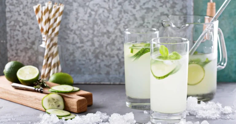 Minty Cucumber Cooler drink recipe