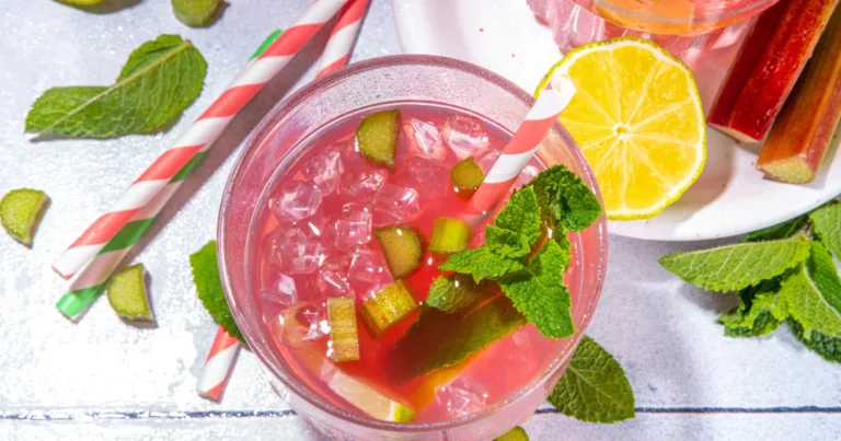 Rhubarb Lemonade recipe