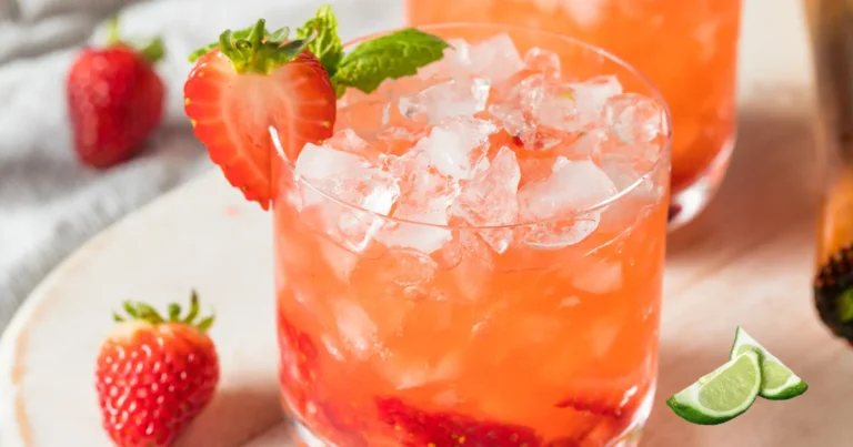 Strawberry Basil Smash recipe