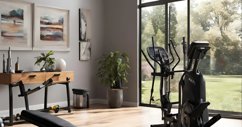 Stylish Home Gym Design 