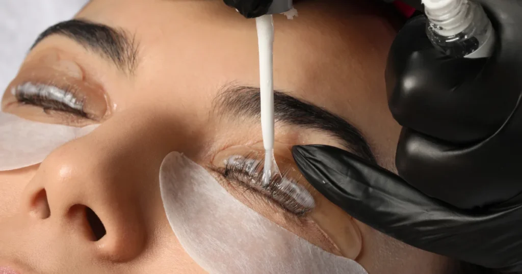 professional treatment for the lash curl 