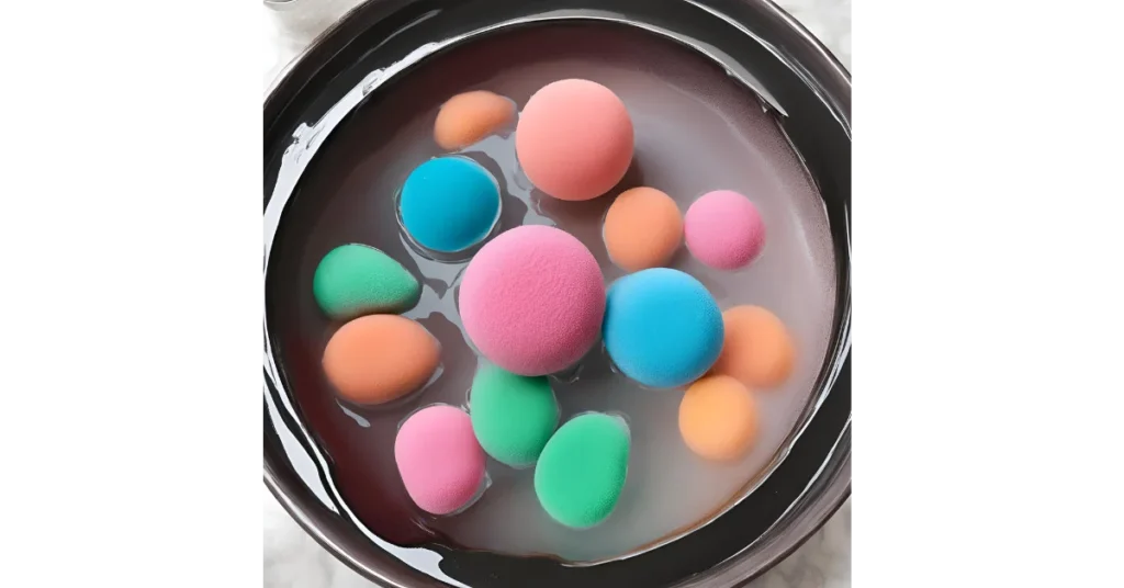 ways to wash makeup beauty blender